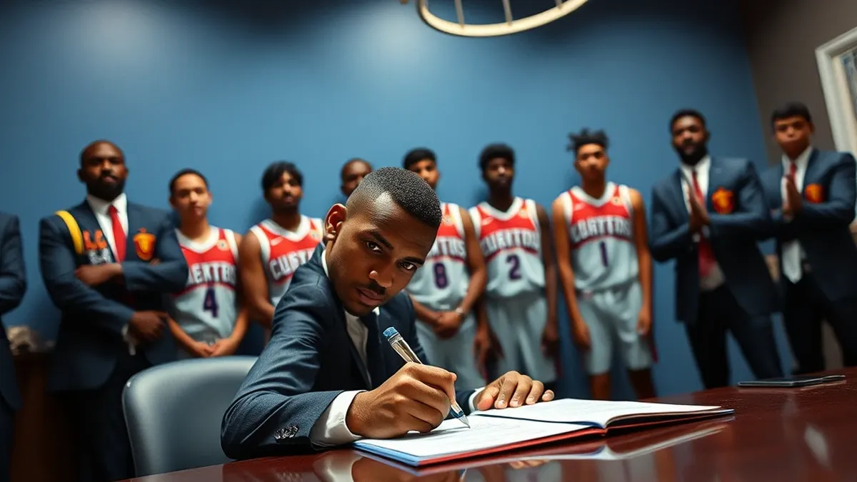 Charlotte Hornets officially sign Illinois guard, adding depth to a roster that just beat the Knicks 110-96 on April 12...